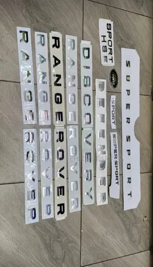 Range Rover Emblems , Supersport,Super Sport,Sport Emblem