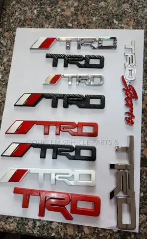 TRD,Sports Emblems,Logos Assorted Colours