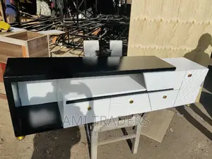 6ft Tv Stand (Natural Brown)
