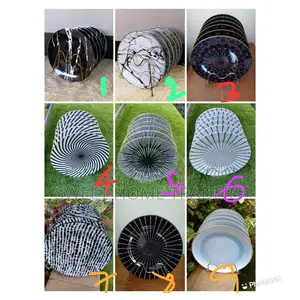 6 PCS Ceramic Plates