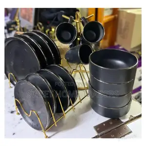 Classy Black 16 PCS Kitchen