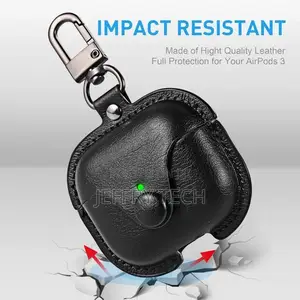 Leather Case for Apple Airpod Pro, Protective Air-Pod Pro Ca