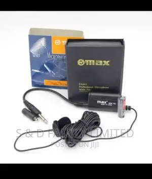 Omax Lapel Wire Microphone MM-701