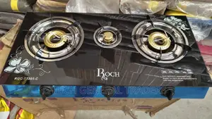 Gas Stove!Roch 3burner Glass Top Table Gas Cooker