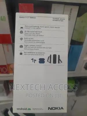 New Nokia C1 16 GB Black