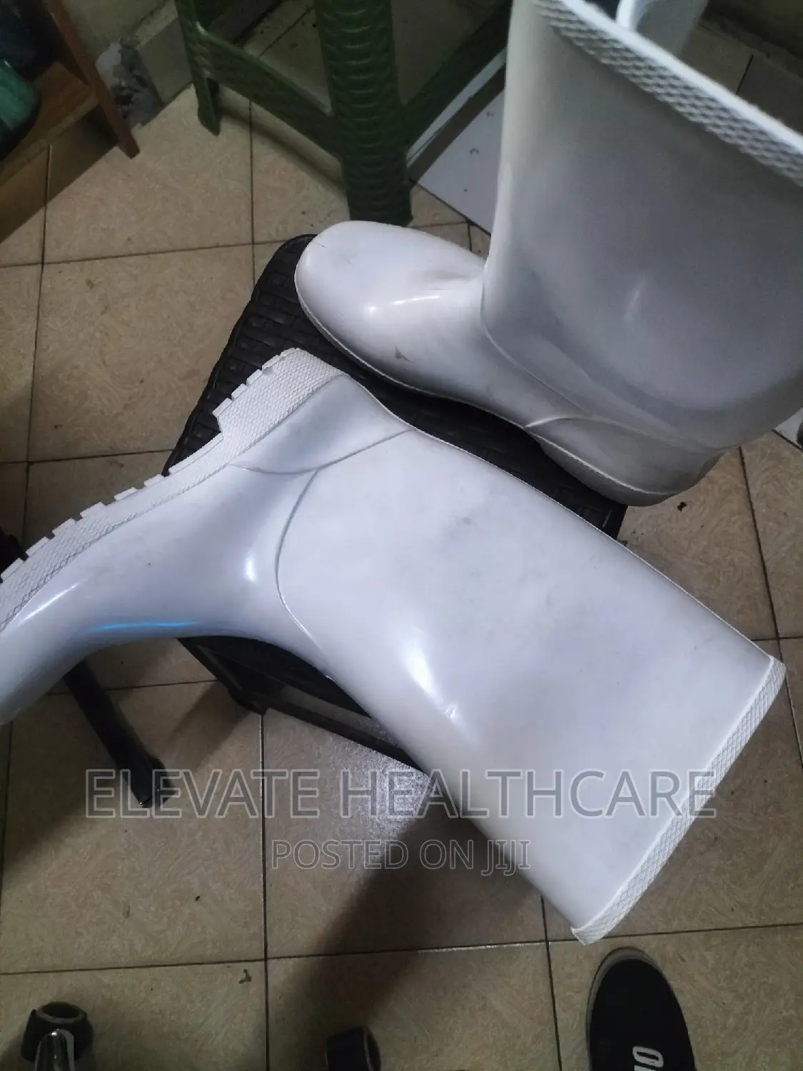 White Gumboots