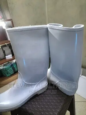 White Gumboots