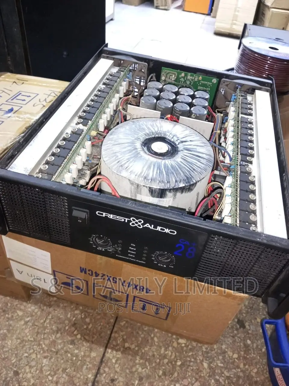 Crest Audio CA 28 Ex-Uk Power Amplifier