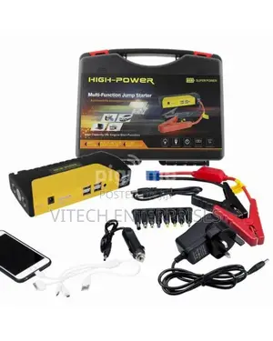 Portable Car Jump Starter Kit and Air Compressor