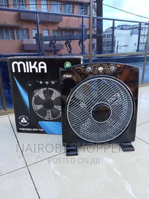 Mika Fanbox Fan, 12", Square