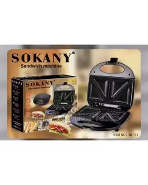 Sokany 3 In1 Sandwich Maker, Waffle Grill