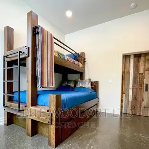 Rustic Double Decker Bed B002*4x6 and 31⁄2x6#