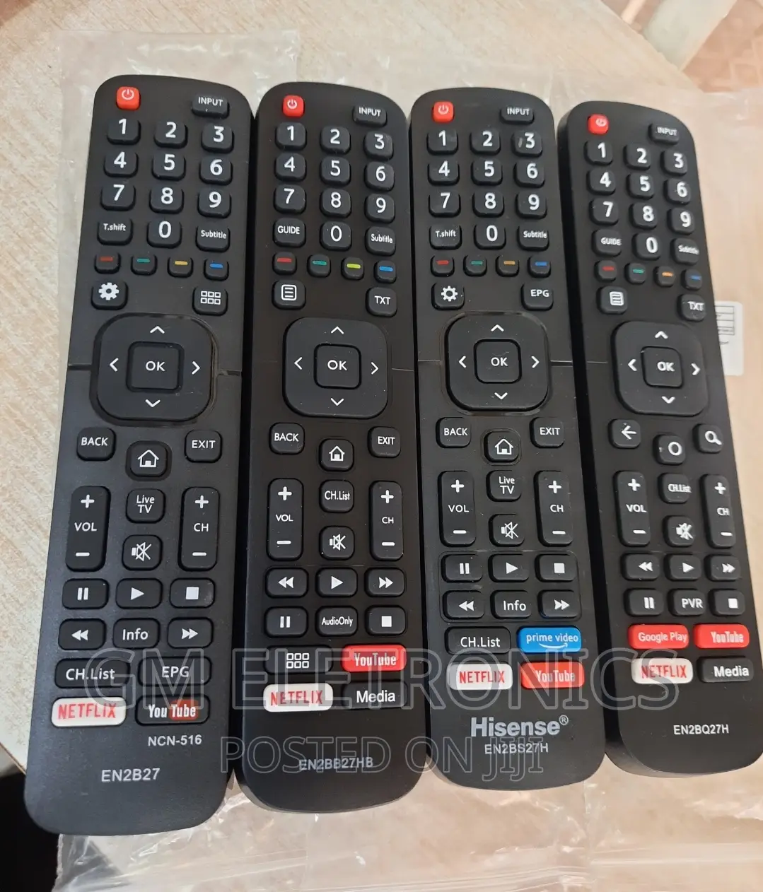 New Replacement Remote For Hisense Smart Android/Vidaa Tv