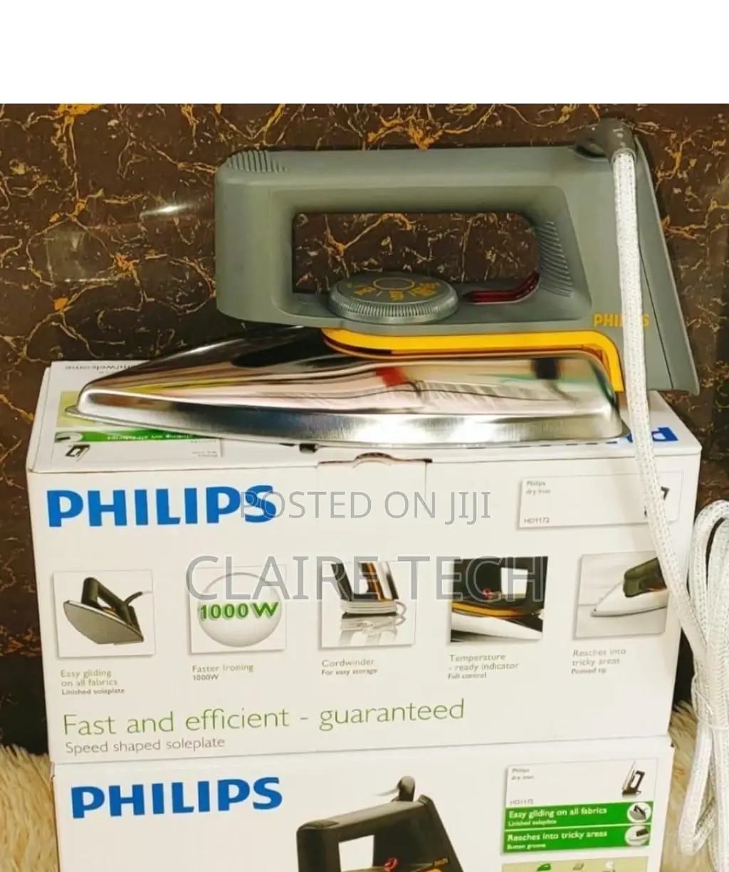 Original Phillip Dry Iron Box 