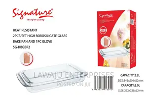 Signature High Borosilicate 2 PC Bake Pan