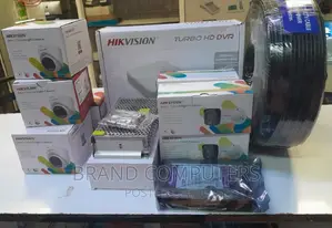 Hikvision 4 Full HD 1080P Colourvu CCTV Kit-24/7 Coloured
