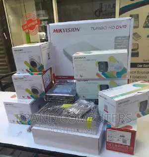 Colour Vu Hikvision HD Camera 4 Cameras Full Kit-Full Kit 4