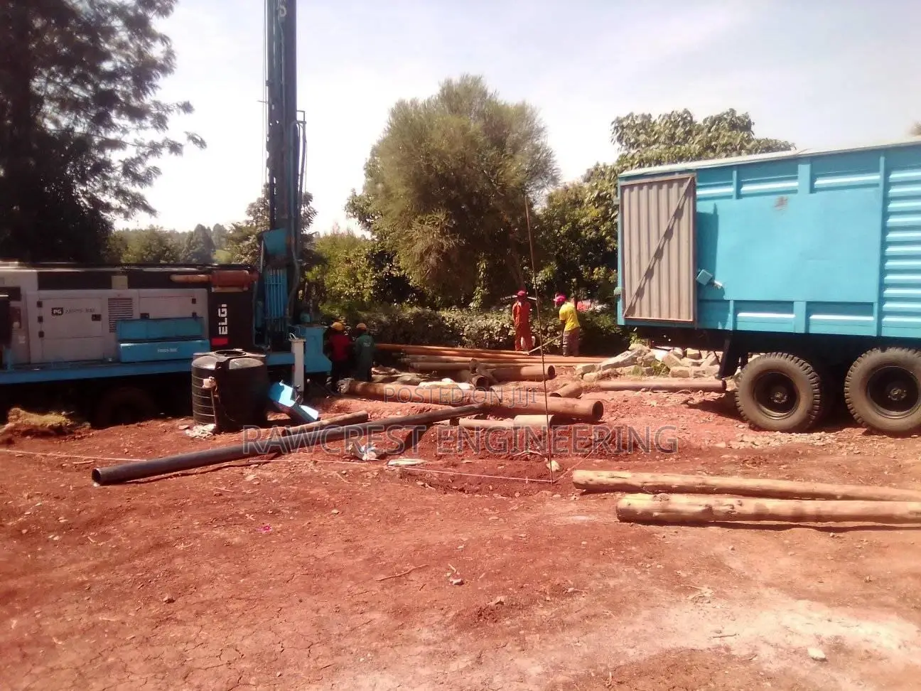 Water Drilling Services at Wote