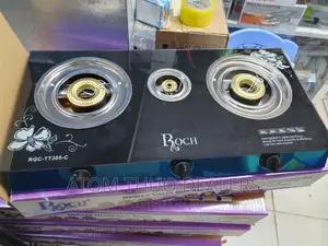ROCH Counter Top Gas Cooker With 3/ Three Burners
