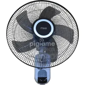 Mika Wall Fan, 18′′, Grey Black MFW183RGB
