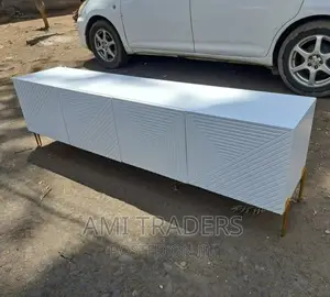 6ft White Tv Stand for Big Screens
