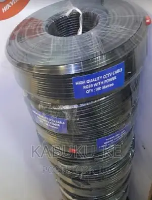 100m Coaxial Cable With Power
