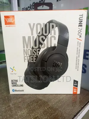 JBL Tune 760NC - Lightweight, Foldable Over-Ear Wireless Hea