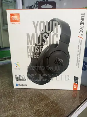 JBL Tune 760NC Headphones With Active Noise Cancellation