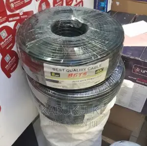 CCTV Coaxial Cable 100M 100m Coaxial Cable With Power