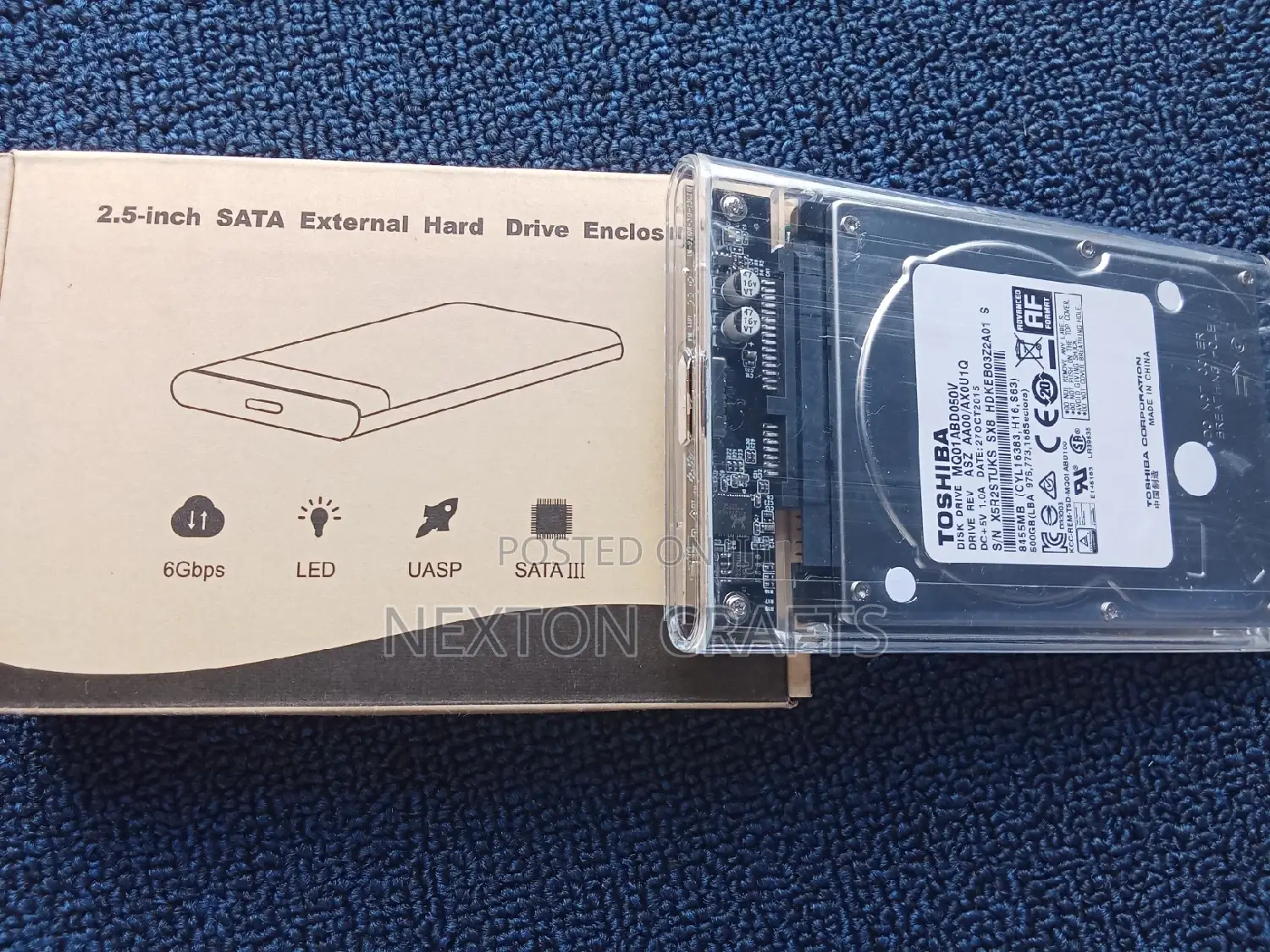 2.5 Inch Sata External Hard Drive Casing, Enclosure