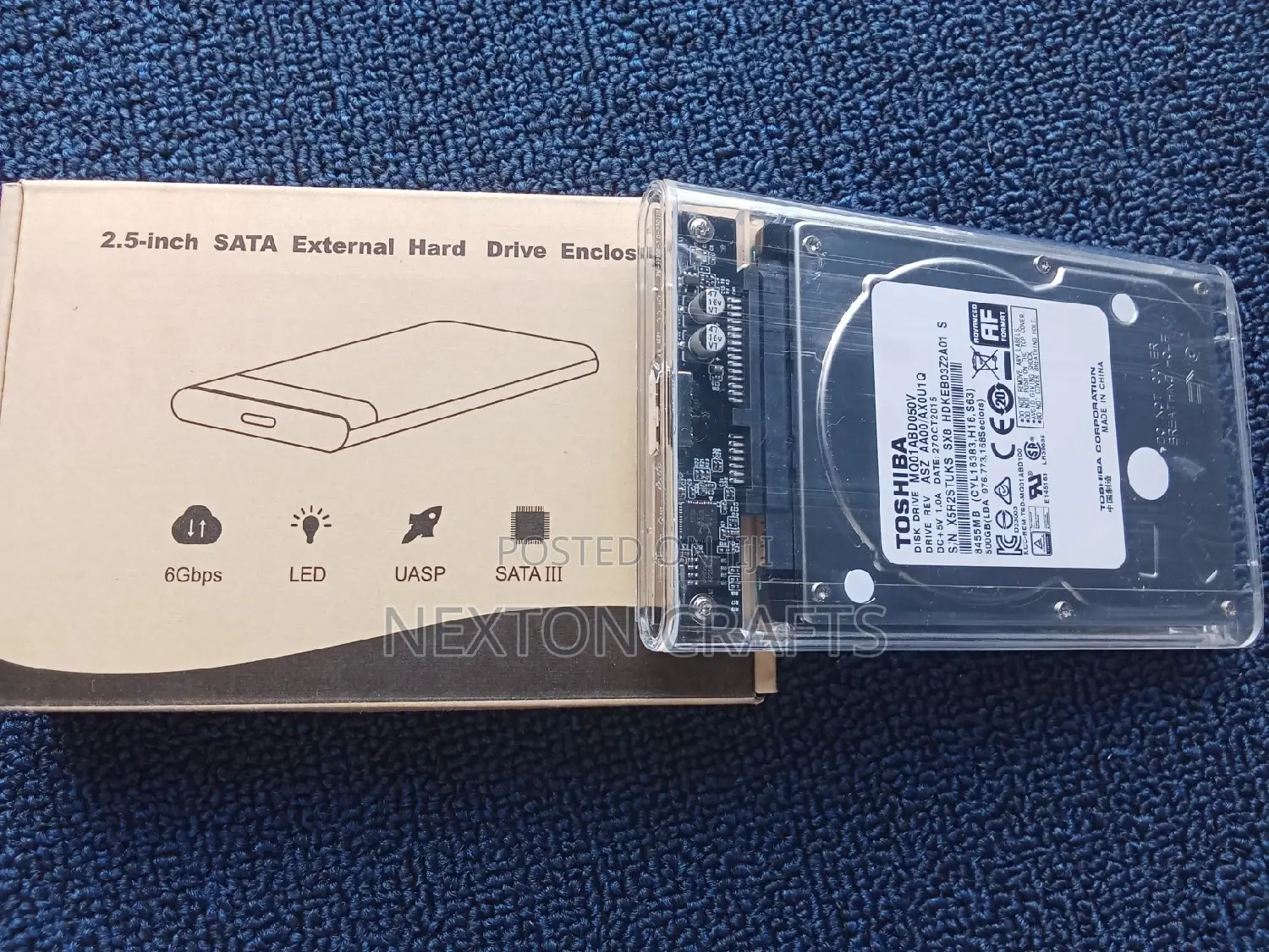 2.5 Inch Sata External Hard Drive Casing, Enclosure