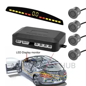 Premium Car Parking Sensors Blue Silver White