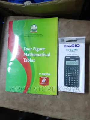 Four Figure Mathematical Table 7th Edition + Calculator