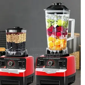 Sokany 2 in 1 Sokany Blender Black/Red