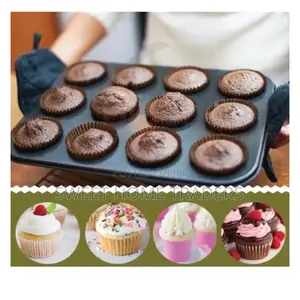12-Hole Non-Stick Muffin / Cupcakes