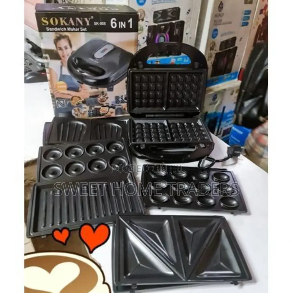 6 in 1 Sandwich Maker Sokany