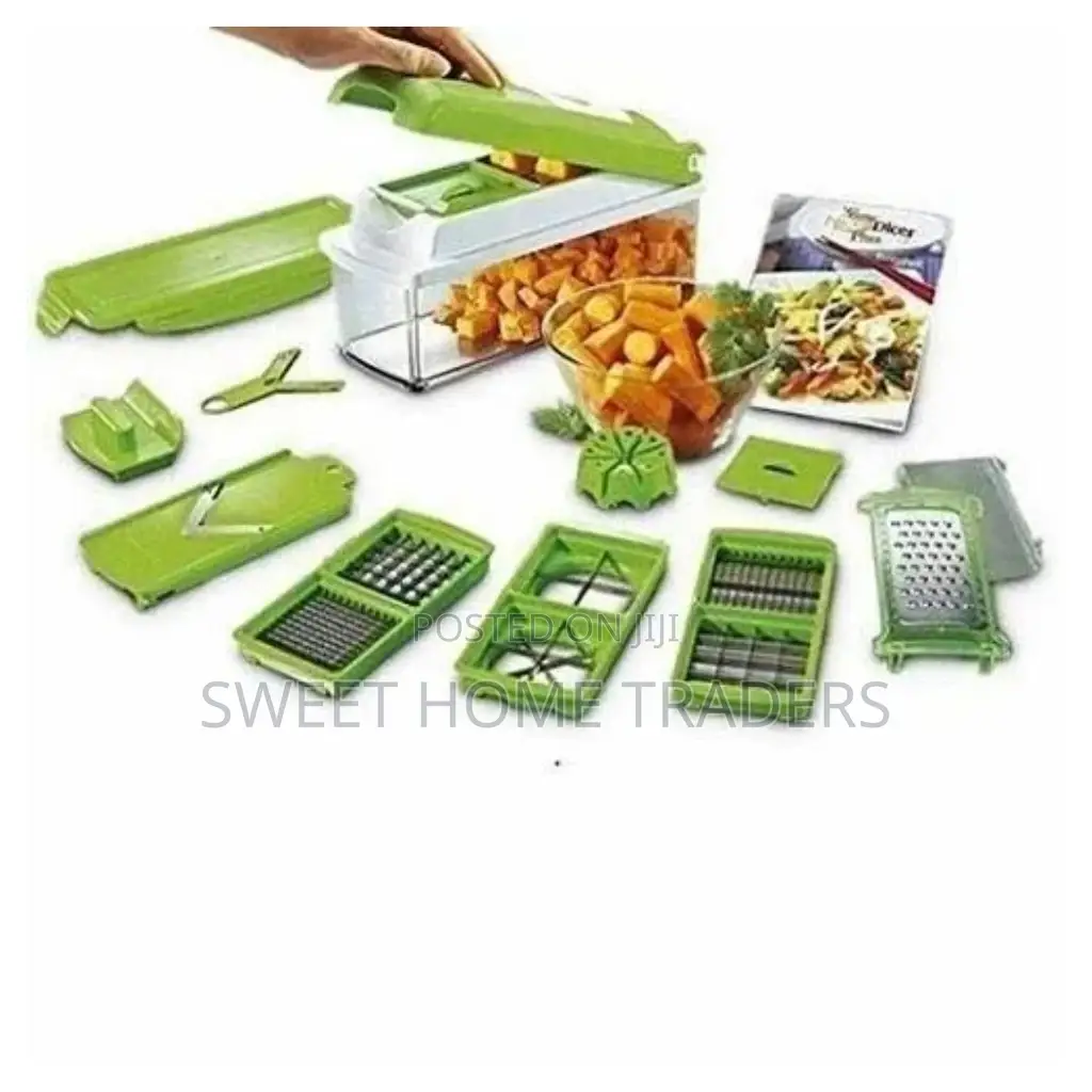 12 PC Super Slicer Plus Vegetable - Fruit Peeler