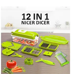 12 PC Super Slicer Plus Vegetable