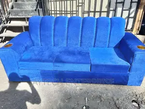 Brand New Blue 3 Seater Sofa