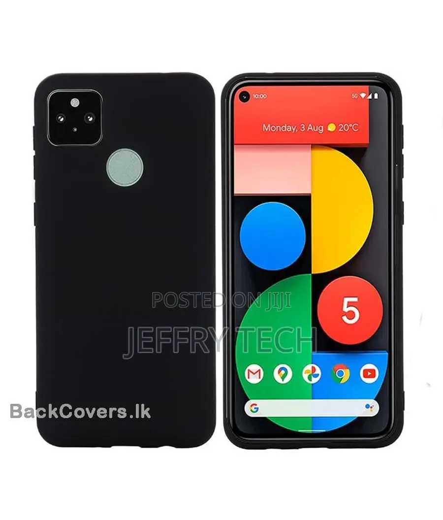 Google Pixel 4A Back Cover -Black