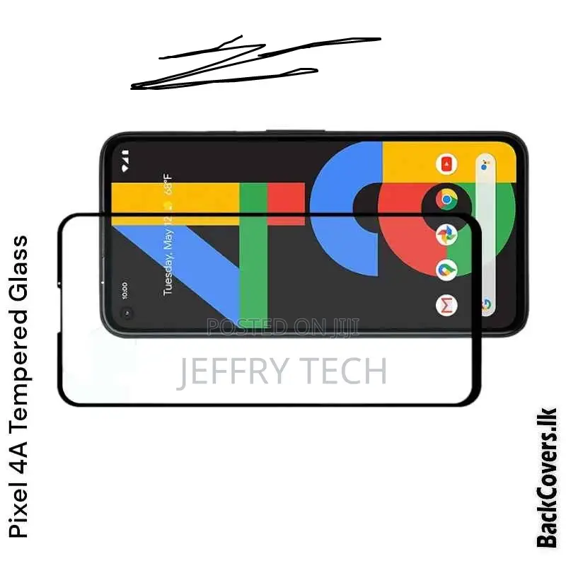 Google Pixel 4A 5D Tempered Glass / Screen Protector