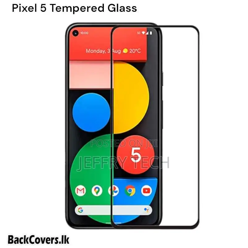 Google Pixel 5 5D Tempered Glass / Screen Protector