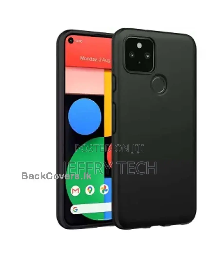 Google Pixel 5 Back Cover -Black