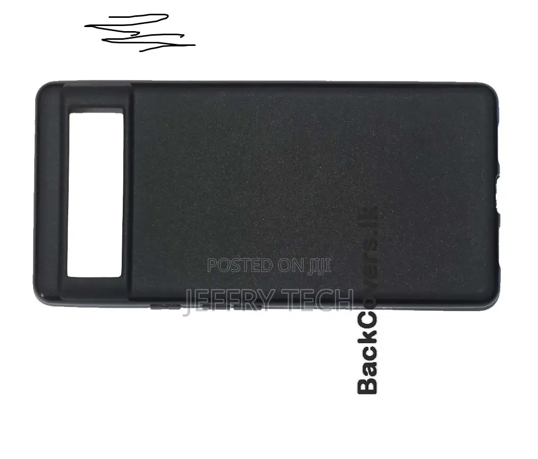 Google Pixel 6 Back Cover -Black