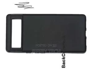 Google Pixel 6 Back Cover -Black