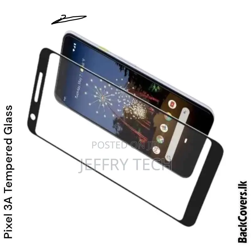 Google Pixel 3A 5D Tempered Glass / Screen Protector