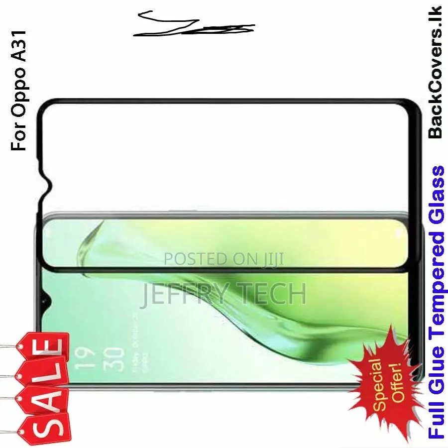 Oppo A16k / A31 / A35 Tempered Glass / Screen Protector