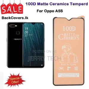 Oppo A5S / a 5 S / A5 S Matte Ceramics Tempered Glass / Scre