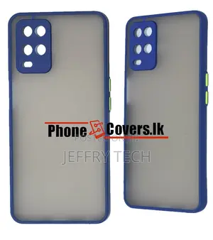 Oppo A54/ a 54 Gingle Camera Protector Back Cover-Blue