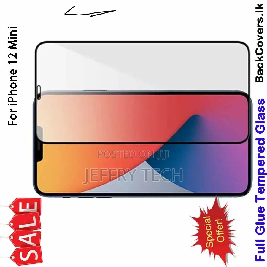 iPhone 12 Mini Tempered Glass / Screen Protector